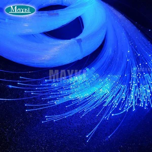 2700m 0.75mm End Glow Fiber Optic Light for Star Ceiling Cinema Sauna Pool Car Headliner Using