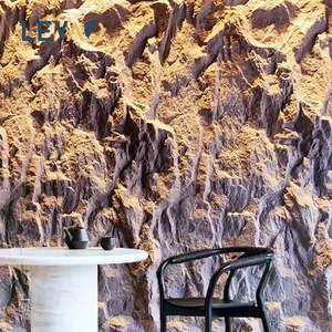 PU Stone Polyurethane Artificial Stone Veneer Sheets for Exterior Wall Design Faux Culture Rock Polyurethane Panels