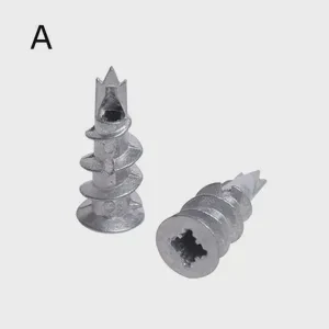Zinc Expansion Drywall Anchor Easy Drive Dry Screw Wall for Plasterboard