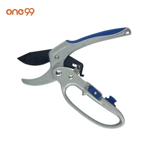 One99 Custom SK5 Garden Ratchet Scissors Secateurs Hot Aluminum Alloy Grape Pruners Gardening Pruning Shears Include Oil Brush