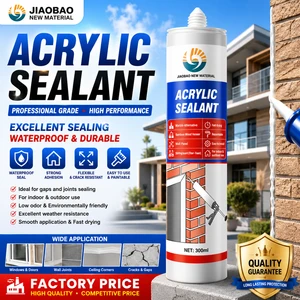 Paintable Acrylic Silicone Sealant Repairing Caulk Filler Window Wall Crack Gap Sealing Adhesive Glue Decoration Construction