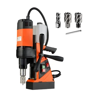 Professional 450rpm Electric Magnetic Drill Press Machine CNC Features New Used Core Motor 220V Vertical Construction