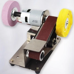 Mini Knife Sharpening Machine,Multifunctional Mini Belt Sander,Micro Angle Sharpener,DIY Desktop/Home Use