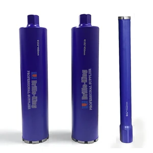 Turbo Segment 25-127mm Wet Drilling Diamond Core Drill Bit 1-1/4