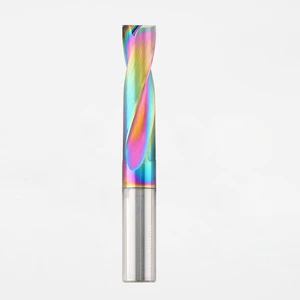 Alloy Diamond DLC Coated 180 Degree Flat Bottom Countersink Drill Bit for Bevel and Curved Surface Drilling