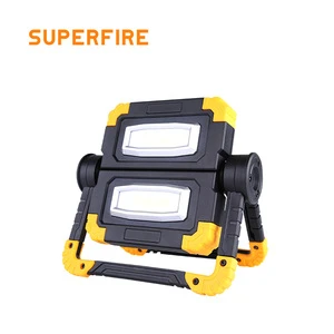 20W 1600lm IP43 Waterproof USB Rechargeable Portable COB LED Work Lights For Workshop Garden & Car Repair