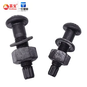 Professional Hardware Supplier Fastener Manufacturer GB3632 Carbon Steel Grade 10.9 Sets of Torshear Type High Strength Bolt for Steel Structures M16-M24 Bulk Order Available