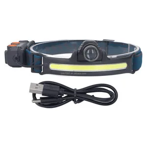 Top LED Headlamp for Caving Climbing & Camping-Waterproof Rechargeable USB Headlamp with Adjustable Beam for Outdoor Adventures