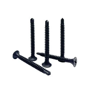 Class 6 Fine Thread Zinc Coated Black Phosphated Self-drilling Drywall Screw (Metric/Inch) For Steel Joist Construction