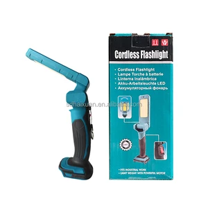 Professional LED Manual Tool Lamp Rechargeable Lithium Battery Foldable Tool for Workshop Camping Tasks