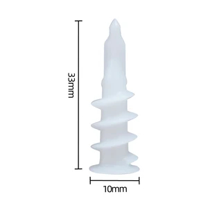 Good Quality Gypsum Board Special Expansion Anchor, Nylon Wall Anchor, Size Is 10*33