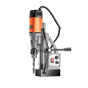 Small Portable Drilling Machine Industrial Class Electromagnetic Seat Drilling Speed Regulation High-Power Drilling Machine