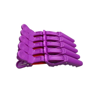 Alligator Hair Clip Barber Clips Plastic Hair Claw Hairpins Multifunctional Salon Styling Tools Bar Hair Accessories 5pc/bag