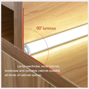 12V Furniture Lighting Showcase Jewelry Drawer Cabinet Lamp with Motion Sensor Dimmable High CRI 90 3-Year Warranty