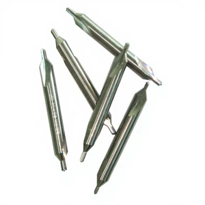 Double End A-Type Center Drill Tungsten Carbide Dirll 60 Degree Combined Center Drills Bit for Metal Lathe Machining
