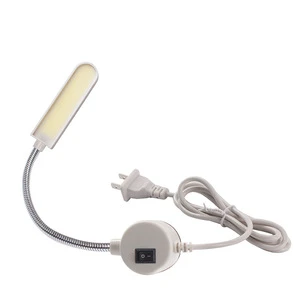4W COB Sewing Machine LED Light AC110-265V Magnetic Mounting Base Gooseneck Lamp for All Sewing Machine Lighting