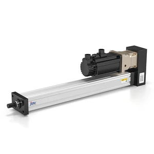 S3 Parallel Servo Electric Cylinder 13KN Max Thrust 167-500mm/s Variable Speed 50-1500mm Custom Stroke Side Mount IP66 Motor