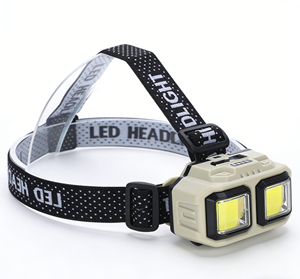 LED Headlamp Flashlight USB Rechargeable Waterproof Portable Dimmable High Lumen Headlight for Camping Hiking & Running