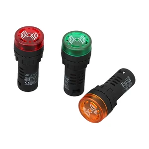 Plastic Waterproof IP55 12V LED Power Indicator Warning Light for Safety Systems & General-Purpose Applications