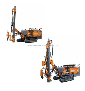 ZGYX421 Gold Quarry Horizontal Rock Coal Mine Diesel-Powered Blast Hole DTH Drill Rig Machine Motor Bearing Max 300m Depth For