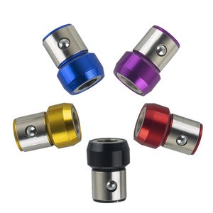 PEX 5PCS Magnetic Bit Holder Alloy Electric Magnetic Ring Screwdriver Bit