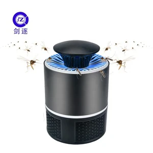 JZ Household Electric Usb Rechargeable Insect Bug Moth Fly Catcher Zapper Anti Mosqito Killer Lamp for Camping Indoor Outdoor