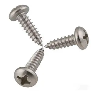 Premium Quality 410 Stainless Steel Round Head Self Tapping Screws for Vietnam Market