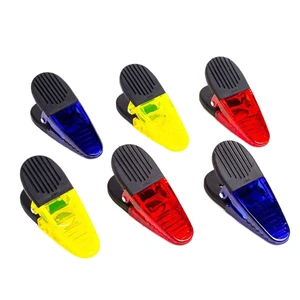 Customized Modern Portable Office Alligator Memo Clip UV Plastic Magnetic Organizing Papers Welcome Gifts Promotional Use YWWL