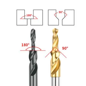 Hot Sale Stainless Steel Chamfer Drill Bit Set for Woodworking and Fastening Wood and Screws