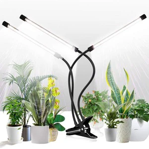 Grow Lights for Indoor Plants Full Spectrum Clip Plant Growing Lamp Auto on Off Timing Perfect for Growing and Seed Starting