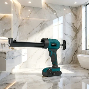 Factory Direct 300ml Silicone Electric Caulking Glue Gun Lithium Battery Powered Uniform Speed Industrial Grade 3-Year Warranty