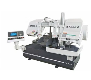 2021 High Speed CNC Full Automatic Metal Cutting Band Saw Machine with Double Servo Control System for Feed Speed and Cut Speed