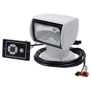 12V Marine Searchlight Spotlight Remote Control Waterproof Durable Search Light for Boat Yacht Ship