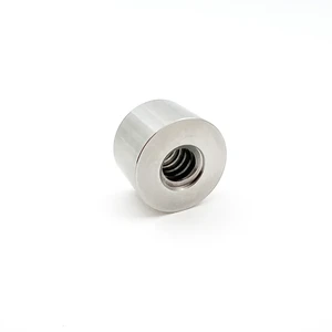 High Precision Custom Metal Thread Bushings Stainless Steel Aluminium CNC Machining Copper Pipe Tube Cylinder Nut Inserts