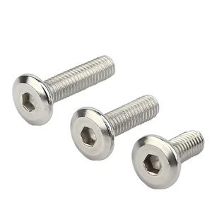 YPH HIGH QUALITY Stainless Steel 10mm Length Various Sizes M2-M12 Boxed Hex Socket Cap Machine Screw