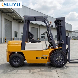 Free Shipping 1.5ton 3.5ton 5ton 6 Ton 4x4 4wd Diesel Outdoor All Rough Terrain 3 Stage Mast Off Road Forklift For Sale