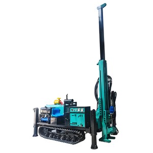 Yugong High Fully Hydraulic Drilling Rig Pump Motor Electric/Gasoline/Diesel Powered Max 500m Depth 120-150mm Drilling Diameter