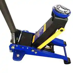 Weida 3T Manual Horizontal Hydraulic Jack Alloy Steel Construction 3-Year Warranty for Automotive Repair Industrial Maintenance