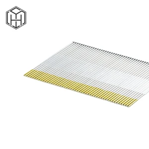 34 Degree 15 Gauge Angled DA Nails 32mm 38mm 45mm Galvanized Finish Nails Senco Staple Pins for Upholstery DA Angled Finish Nail