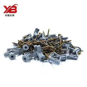 Home Decoration Plastic Aircraft Expansion Screw Set M5 - M8 Thickened Tube Gypsum Board Curtain Rod Towel Rack