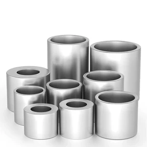 Wholesale Custom Size Stainless Steel Round Threaded Tube Spacers Sleeve Metal Bushings 6mm 8mm 10mm Custom Sizes Available
