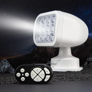 12V Marine Searchlight with Remote Control Waterproof for Boat and Yacht Lighting