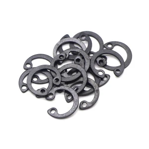 SYD-1166 DIN 472 65Mn Spring Steel Internal Snap Circlips Retaining Rings for Holes External Tooth Style