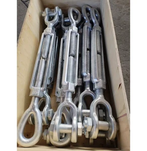 300ton Jaw Jaw Turnbuckle Screw Steel Turnbuckle Pipe Body Open Body Turnbuckle
