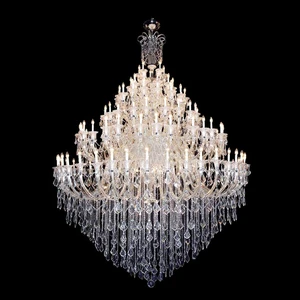 Manufacturer Supplier Modern Glass Elbow Chandelier Luxury Living Room Crystal Candle Chandelier