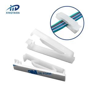 TAIDA Cable Clips Self-Adhesive Cable Management Clip Cord Organizer Wire Clips Cord Holder for Appliances PC Wall Ethernet