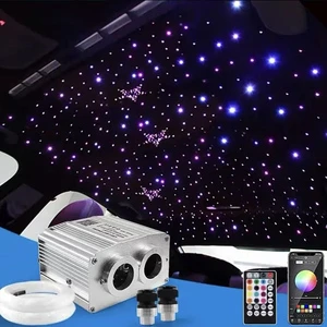 Rgb Rgbw 12V 16W Led Inground Fiber Optic Mini Kit Projector Star Fiber Optic Light Source Engine High Power