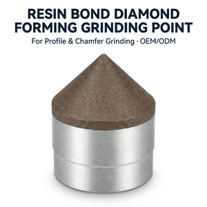 Cone Tip Drill Core Bits Diamond Beveling Chamfer Drill Bit Shank for Stone Granite Resin Deburring Aluminum Diamond Wheel