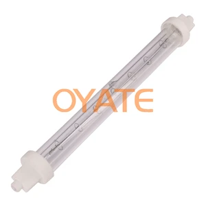 300w 240v 118mm Catering Lamps Clear Electric Infrared Halogen Heat Lamp for Food Warming