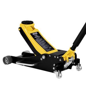 2.5 Ton (5500 Lbs) Capacity Aluminum Steel Racing Floor Jack Low Profile Quick Lift Pump Hy Dual Pistons Car Jacks